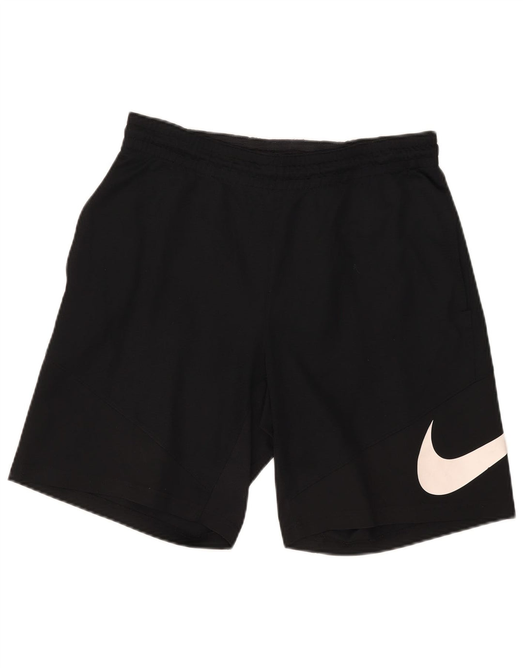 Мужские спортивные шорты Nike Dri Fit с графикой, средний черный полиэстер