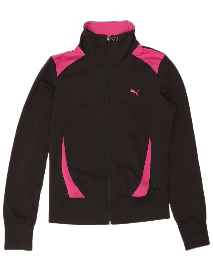 Женский спортивный костюм PUMA UK 10, маленький черный цветной блок