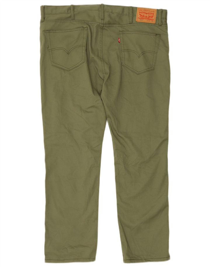 Мужские повседневные брюки Levi's 511 Slim W40 L30, зеленый полиэстер