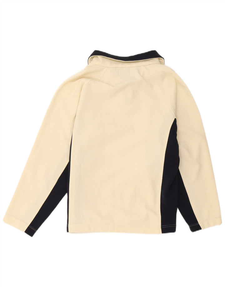 Женский спортивный костюм Kappa, верхняя куртка UK 18 XL, белый полиэстер с цветными блоками