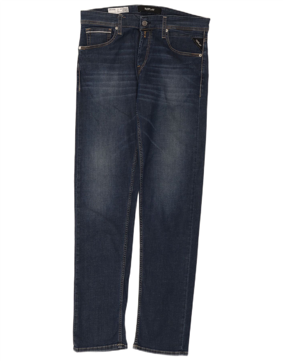 Женские джинсы Grover Slim W30 L32 Replay, темно-синие