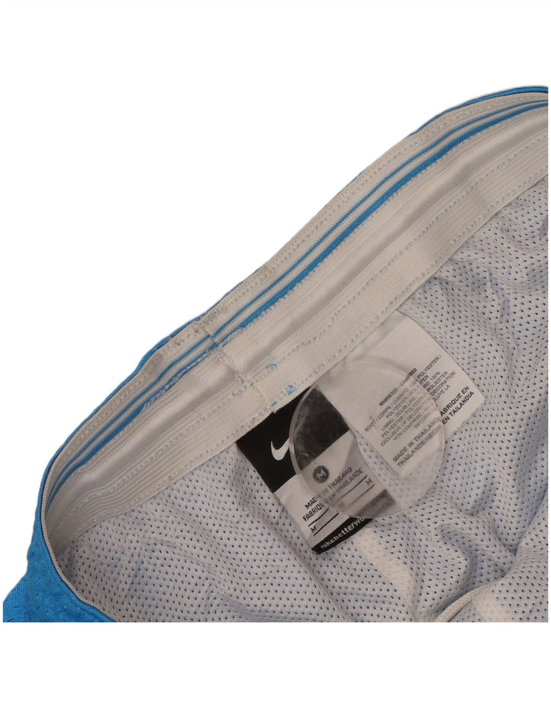 Женские спортивные шорты Nike UK 14, средний синий полиэстер