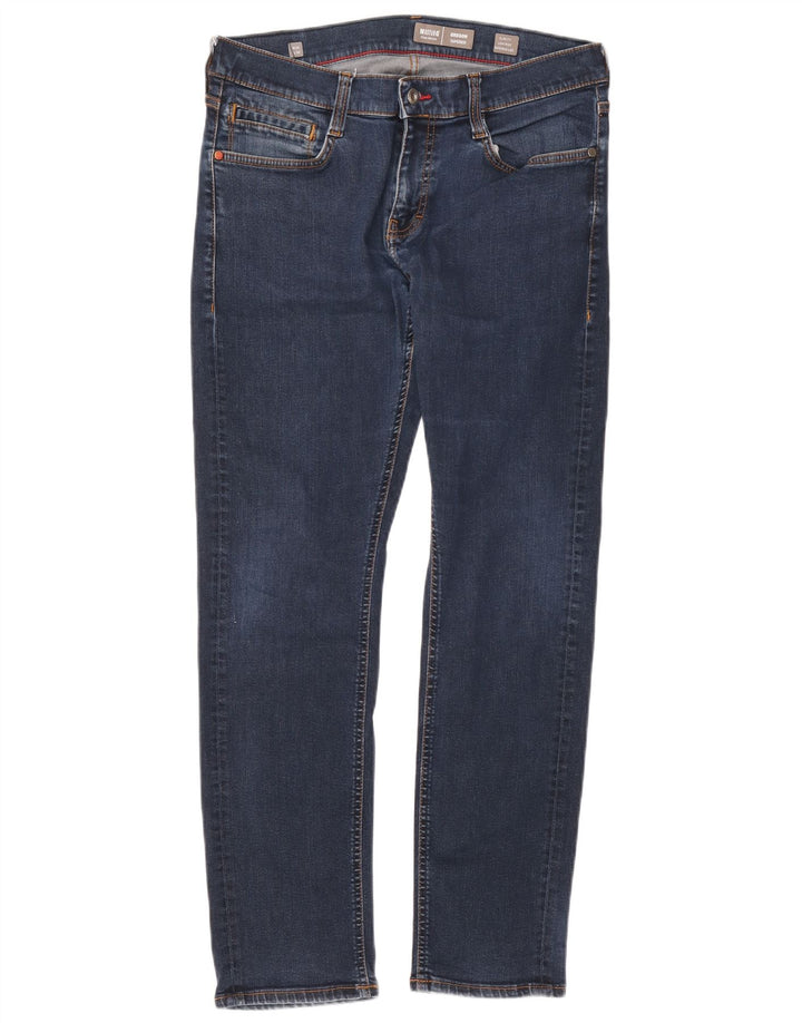 Мужские зауженные зауженные джинсы Mustang Oregon Bootcut W33 L32 темно-синие