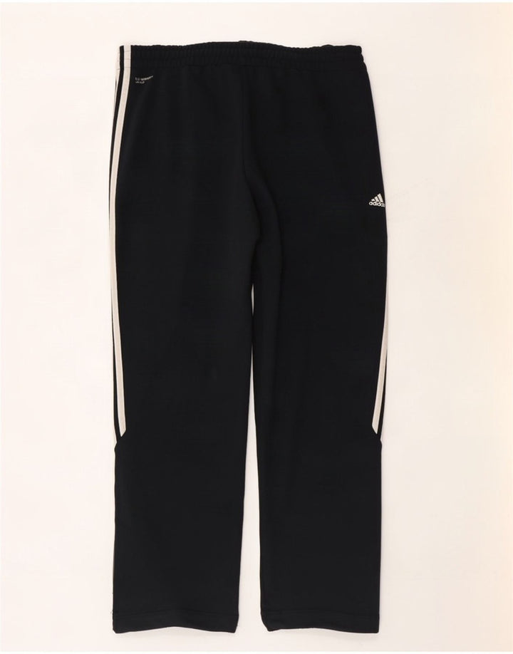 Мужские спортивные брюки Adidas Climalite, большие черные хлопковые брюки