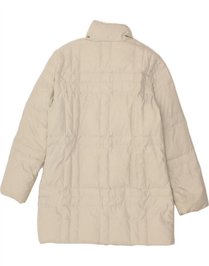 DIADORA Womens Padded Coat UK 16 Large Grey Polyester Vintage Diadora and Second-Hand Diadora from Messina Hembry 