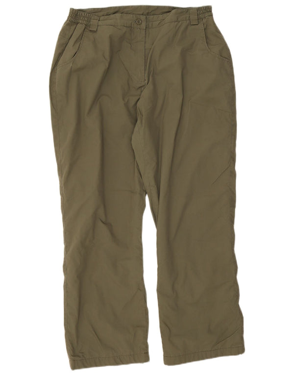 Женские походные брюки Mountain Warehouse UK 14, большие W32 L28, хаки