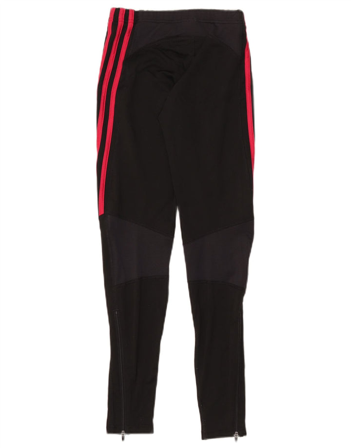 Женские леггинсы Adidas UK 10, маленькие черные из полиэстера