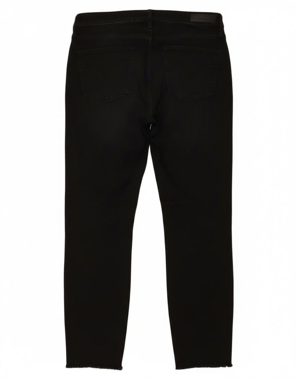 Женские джинсы скинни Calvin Klein W31 L26 Темно-синие, хлопок с цветными блоками