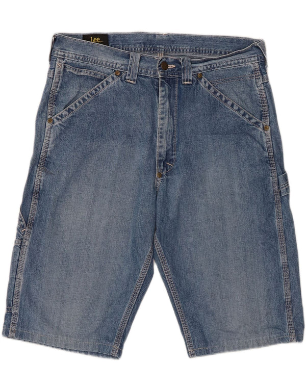 Мужские джинсовые шорты карго Lee Carpenter W32, средний синий хлопок