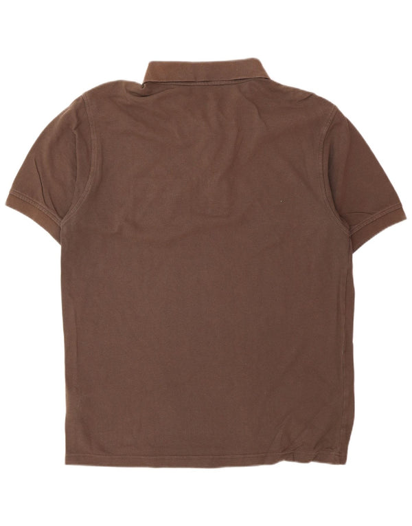 Мужская рубашка-поло JACK WOLFSKIN UK 36/38, средний коричневый хлопок
