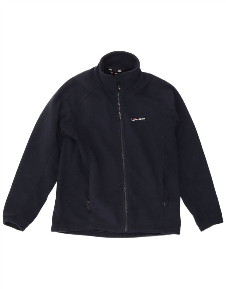 Мужская флисовая куртка Berghaus UK 40, большая темно-синяя, полиэстер