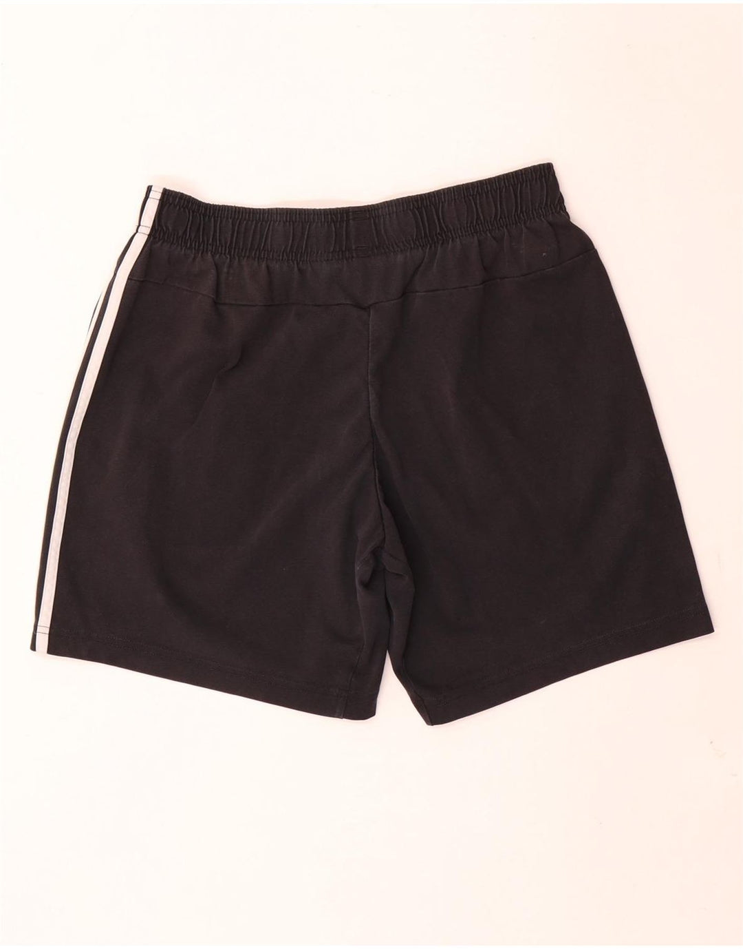 Мужские спортивные шорты Adidas среднего размера, черные, хлопок