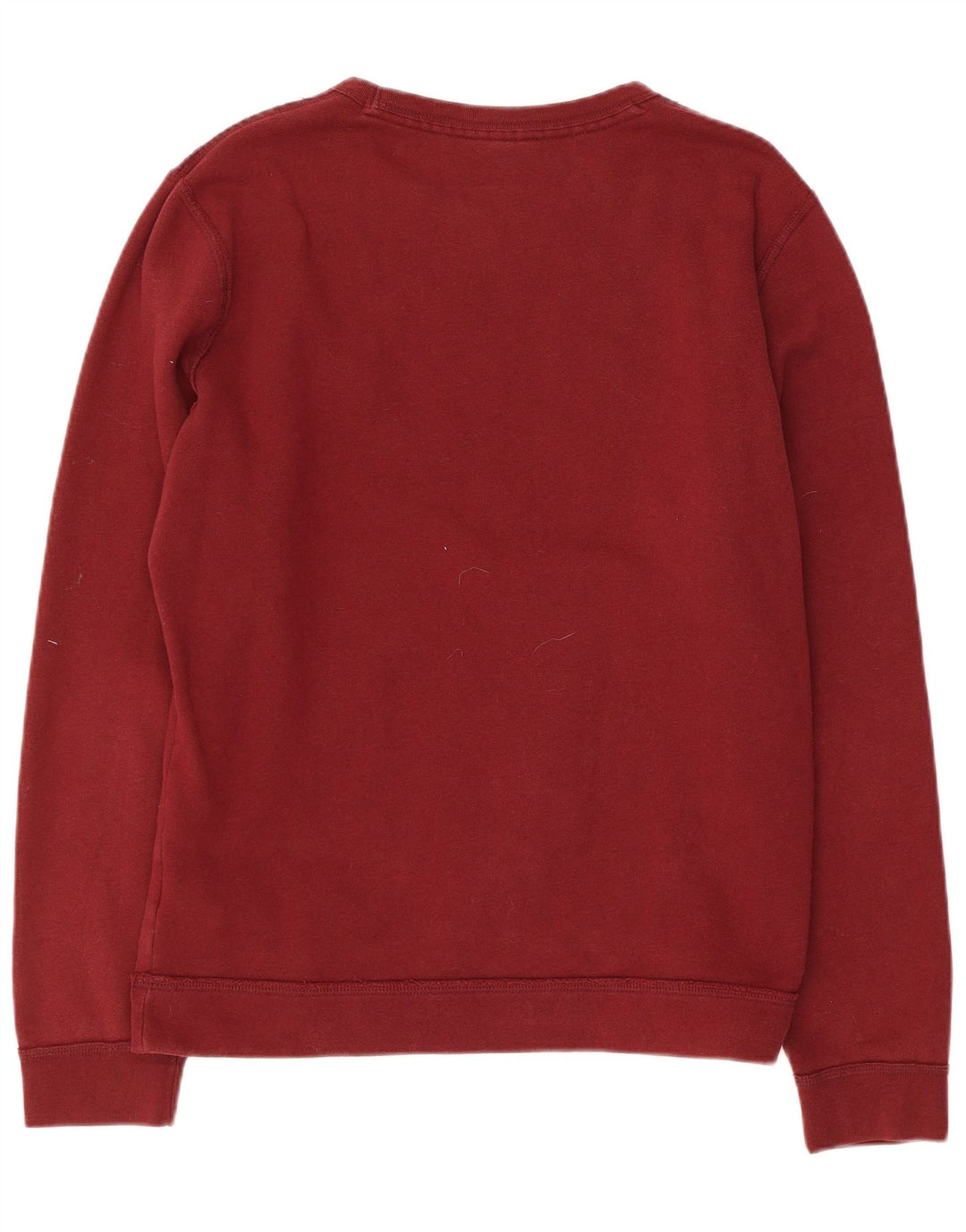 HOLLISTER Мужской свитшот с рисунком, джемпер среднего размера, темно-бордовый, хлопок