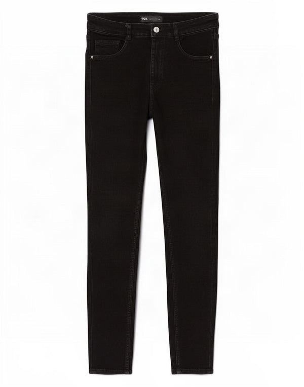 Женские джинсы скинни Zara EU 40 Medium W30 L27 Черные