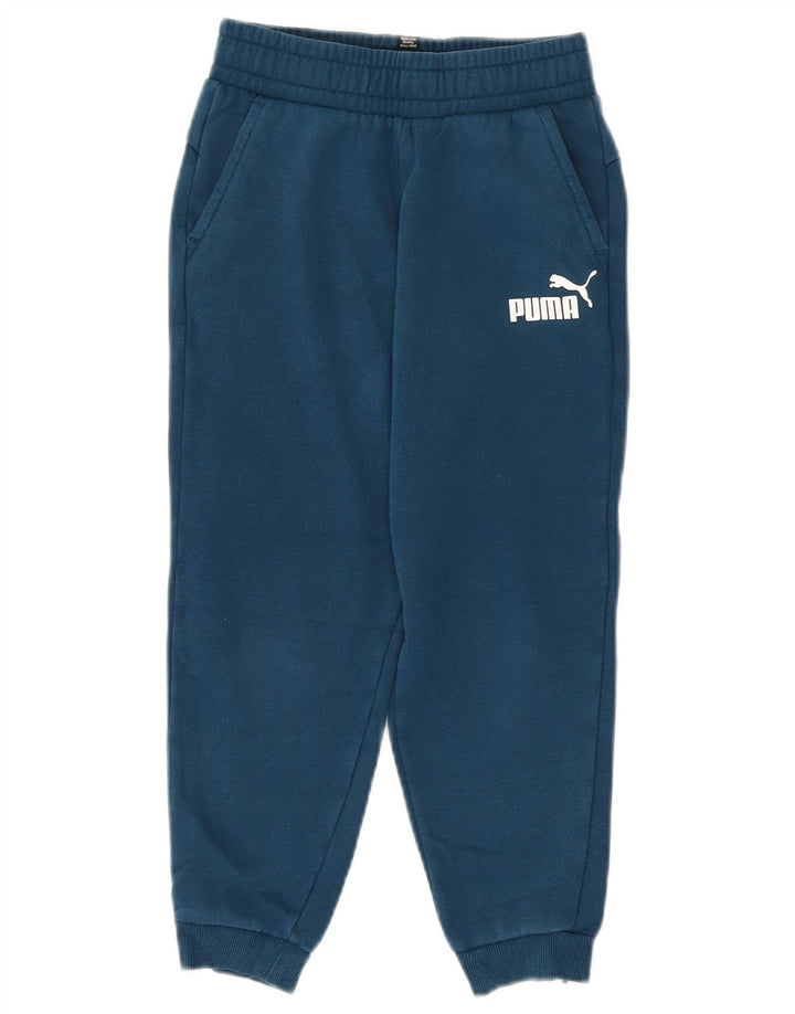 Спортивный костюм Puma для мальчиков, брюки-джоггеры, 9-10 лет, синие