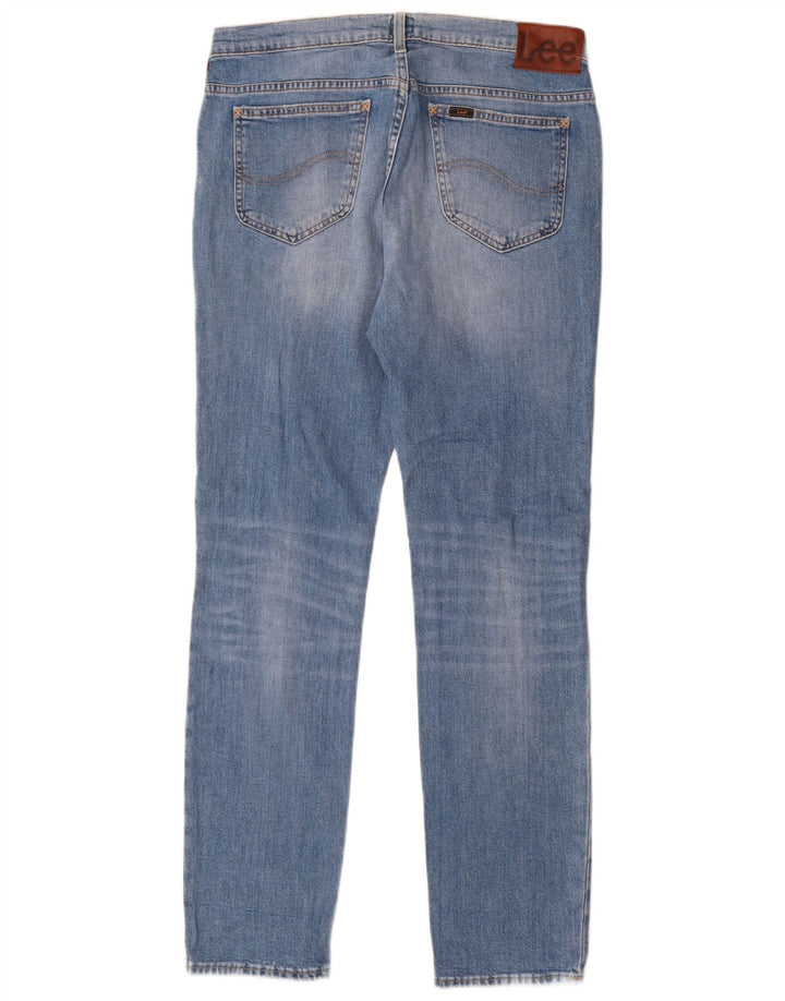 Мужские джинсы Lee Rider Slim W34 L32, синий хлопок