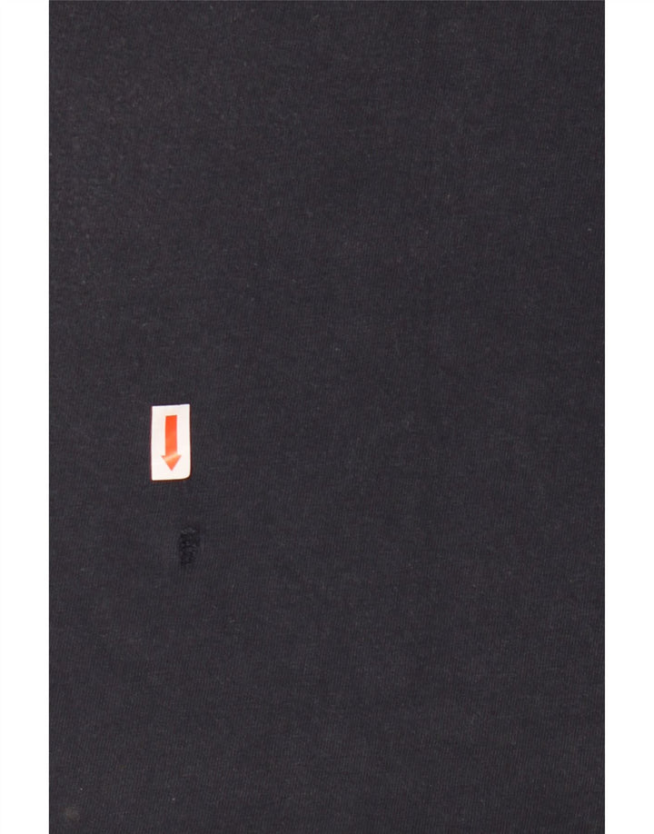 Мужская футболка стандартного кроя Nike с графическим рисунком, средний темно-синий хлопковый топ