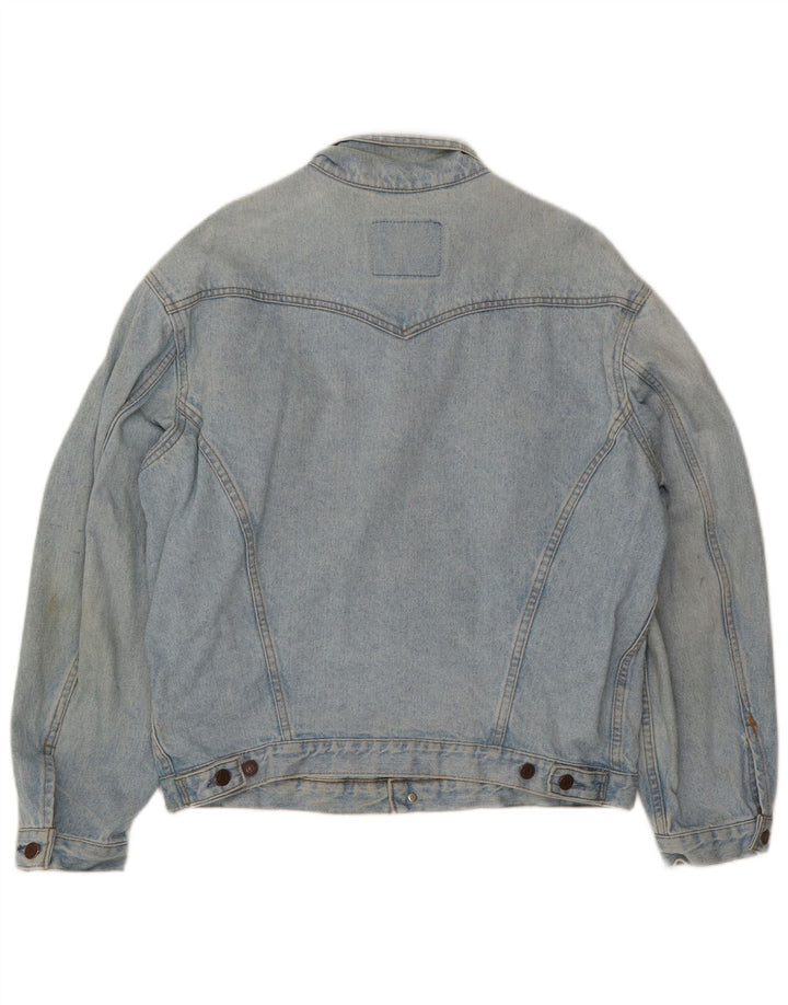 Мужская джинсовая куртка Levi's UK 38 средний синий