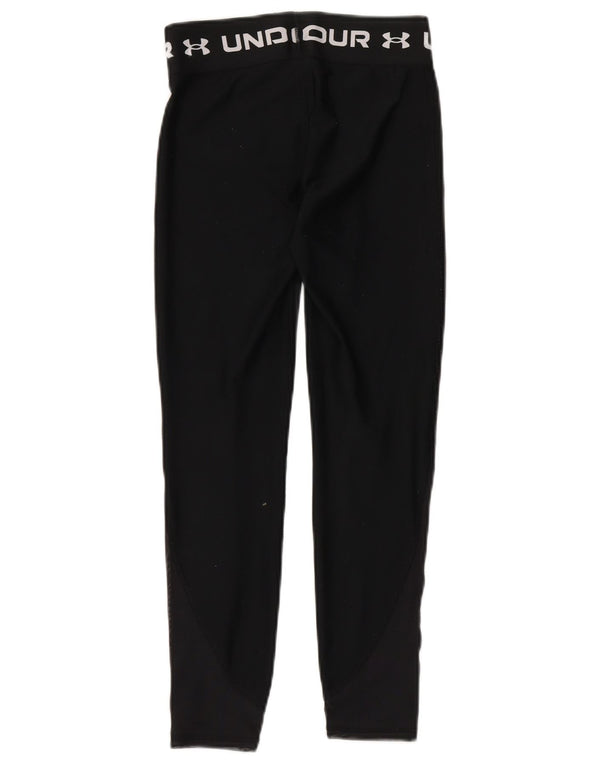 Женские леггинсы с рисунком UNDER ARMOR UK 10, маленькие, черные
