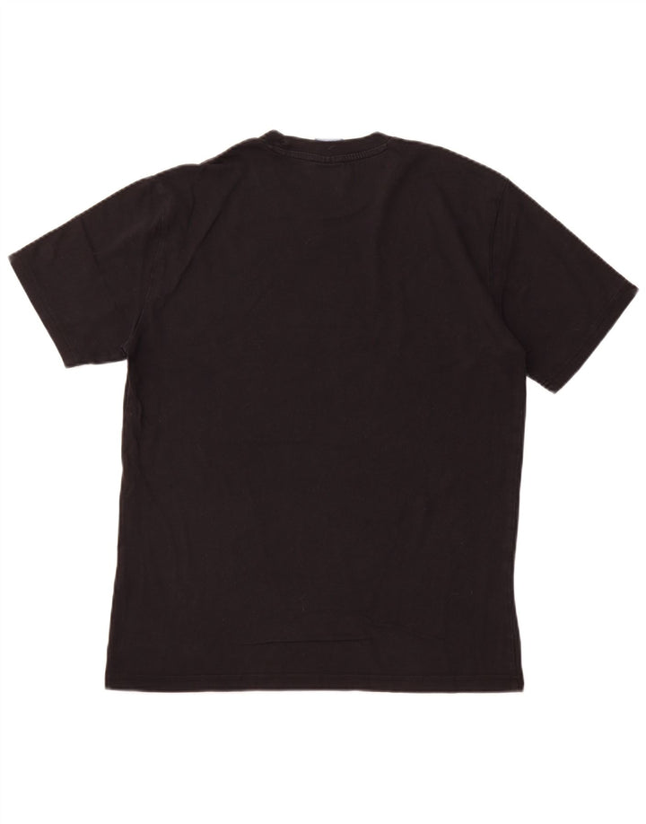 Мужская футболка с рисунком CHAMPION, средний черный