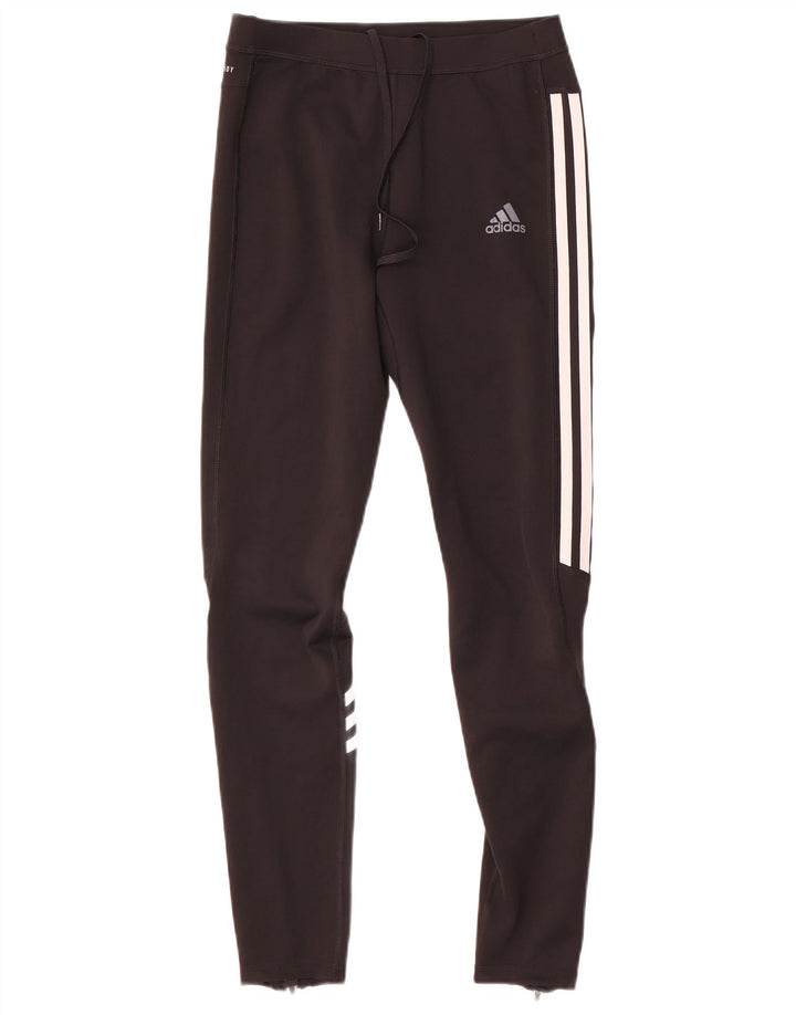 Женские спортивные брюки Adidas Aeroready UK 14, средний черный полиэстер