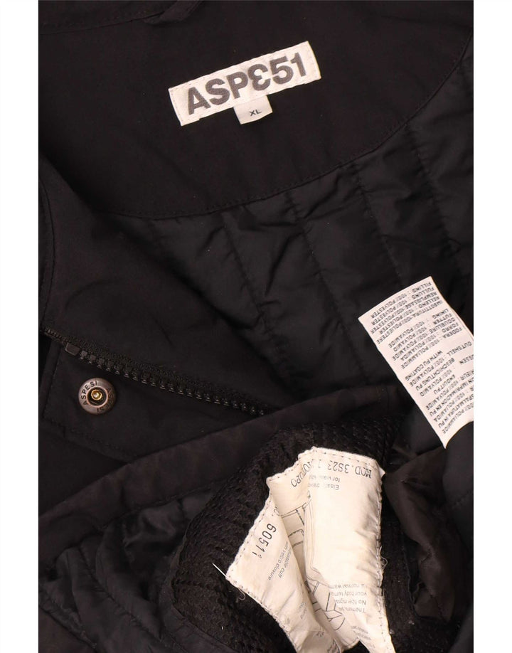 Женская ветровка Aspesi UK 18 XL, черный полиамид