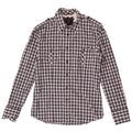 Мужская рубашка Guess, маленькая синяя клетка, хлопок