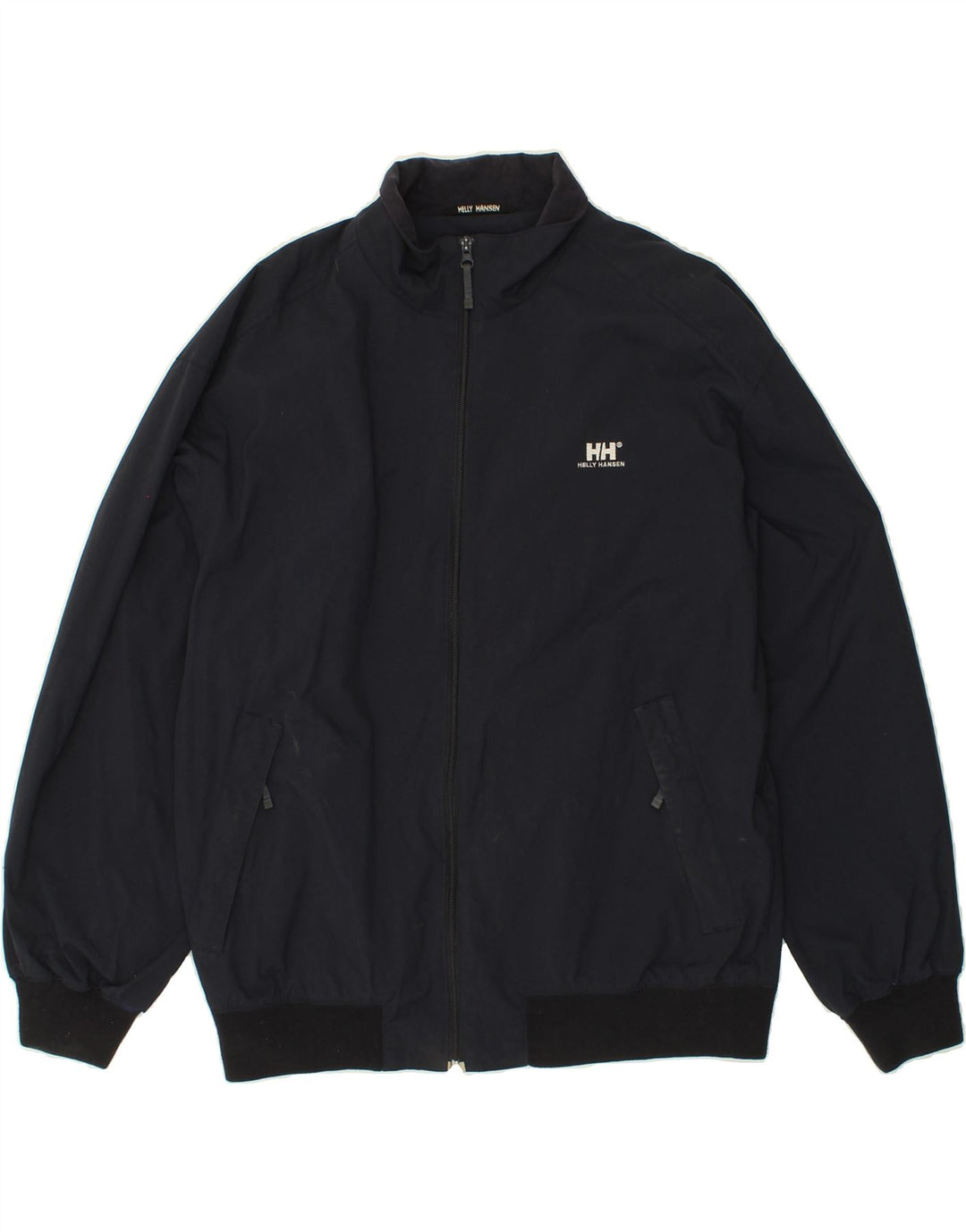 HELLY HANSEN Мужская высокая куртка-бомбер UK 42 XL Темно-синий полиэстер