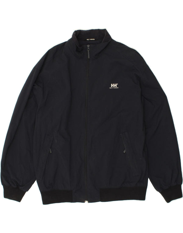 HELLY HANSEN Мужская высокая куртка-бомбер UK 42 XL Темно-синий полиэстер