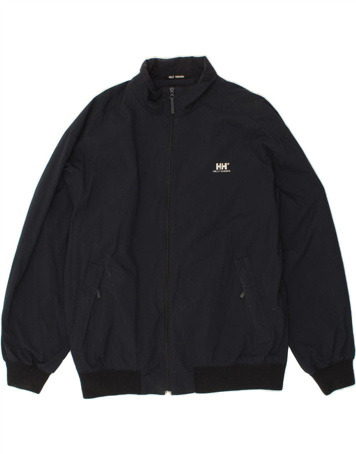HELLY HANSEN Мужская высокая куртка-бомбер UK 42 XL Темно-синий полиэстер
