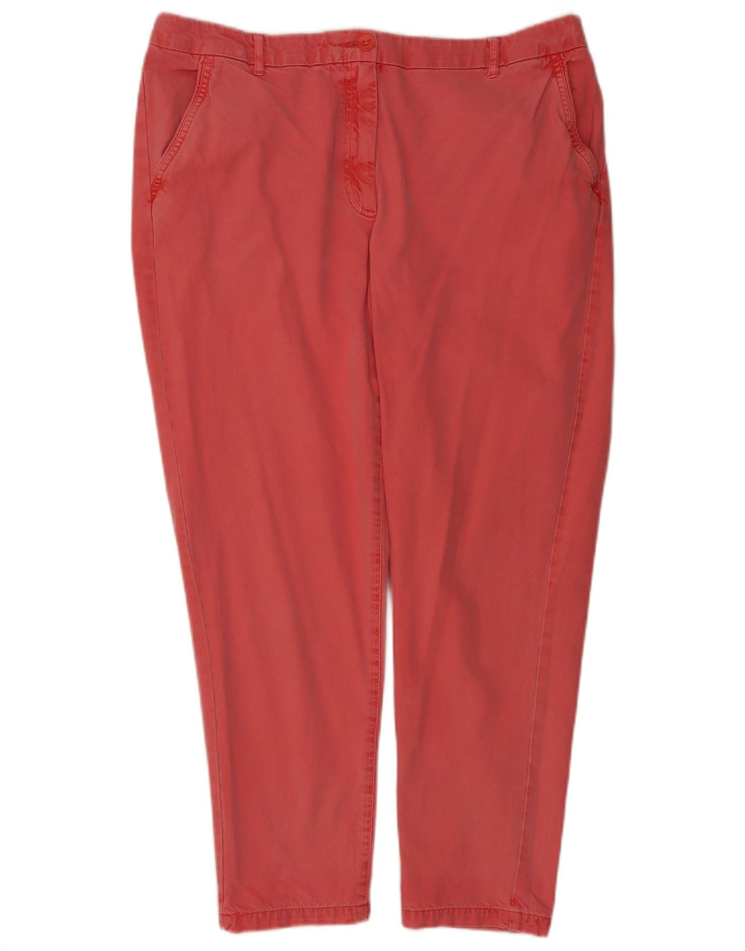 Женские брюки-чиносы Marks & Spencer W36 L29 красные