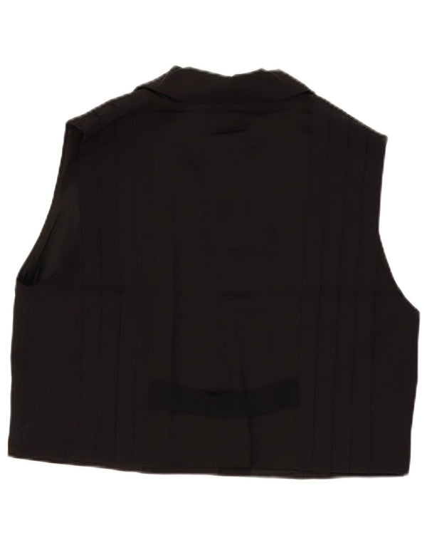 Женский жилет Zara UK 18 XL, черный вискоза