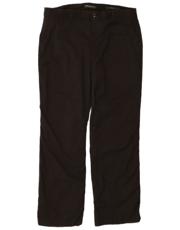 Женские повседневные брюки Eddie Bauer Mercer Fit США 16 2XL W36 L32 коричневые