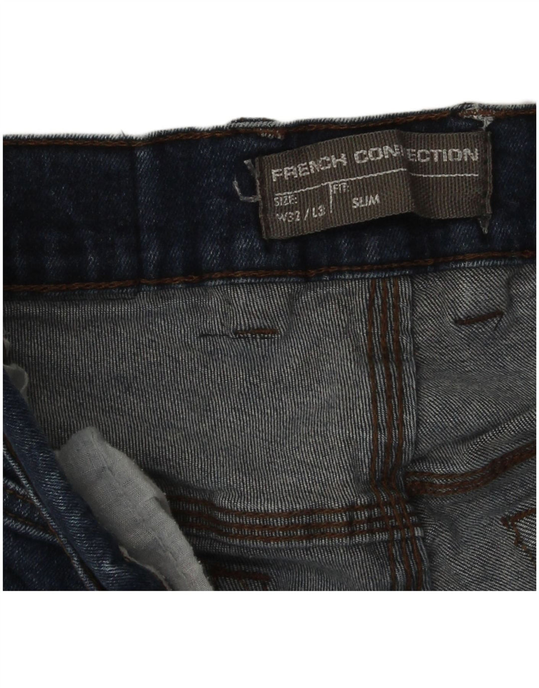 Женские узкие джинсы French Connection W32 L32 синие