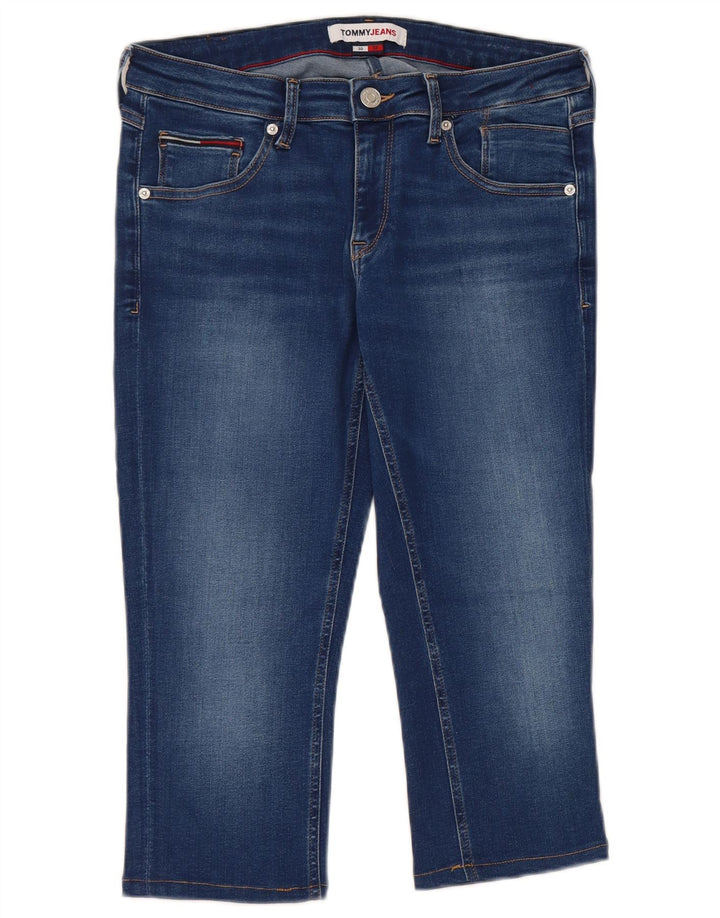 Женские капри Tommy Hilfiger W30 L18 синие, хлопок