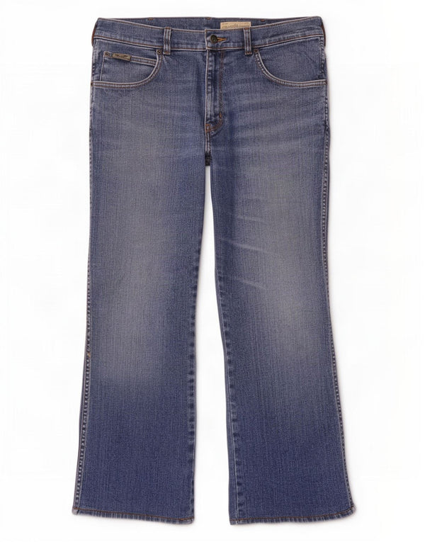 Мужские прямые джинсы Wrangler Pittsboro W36 L28, синие, хлопок