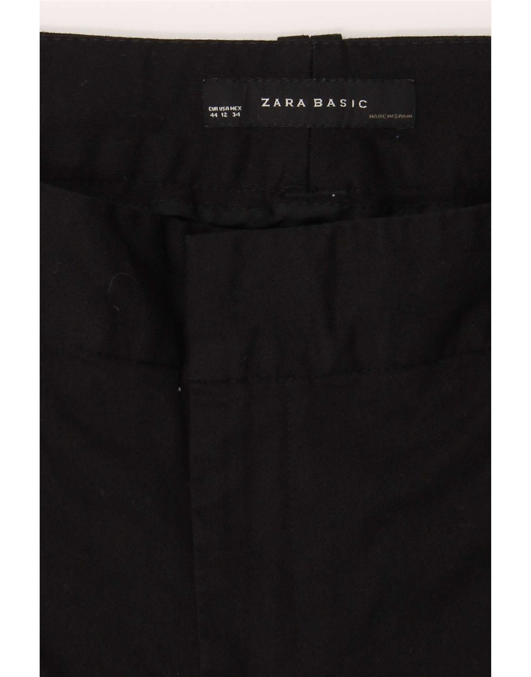 Женские брюки чинос Zara EU 44, большие W34 L31, черные