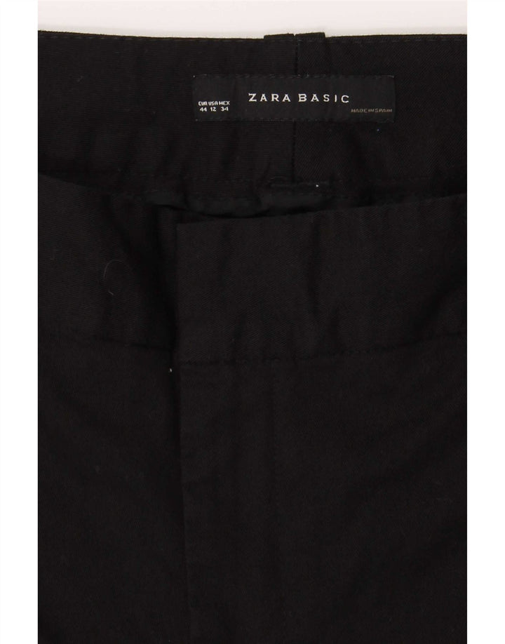 Женские брюки чинос Zara EU 44, большие W34 L31, черные
