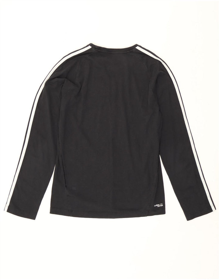 Adidas Mens Clima 365 Топ с длинным рукавом, маленький черный хлопок