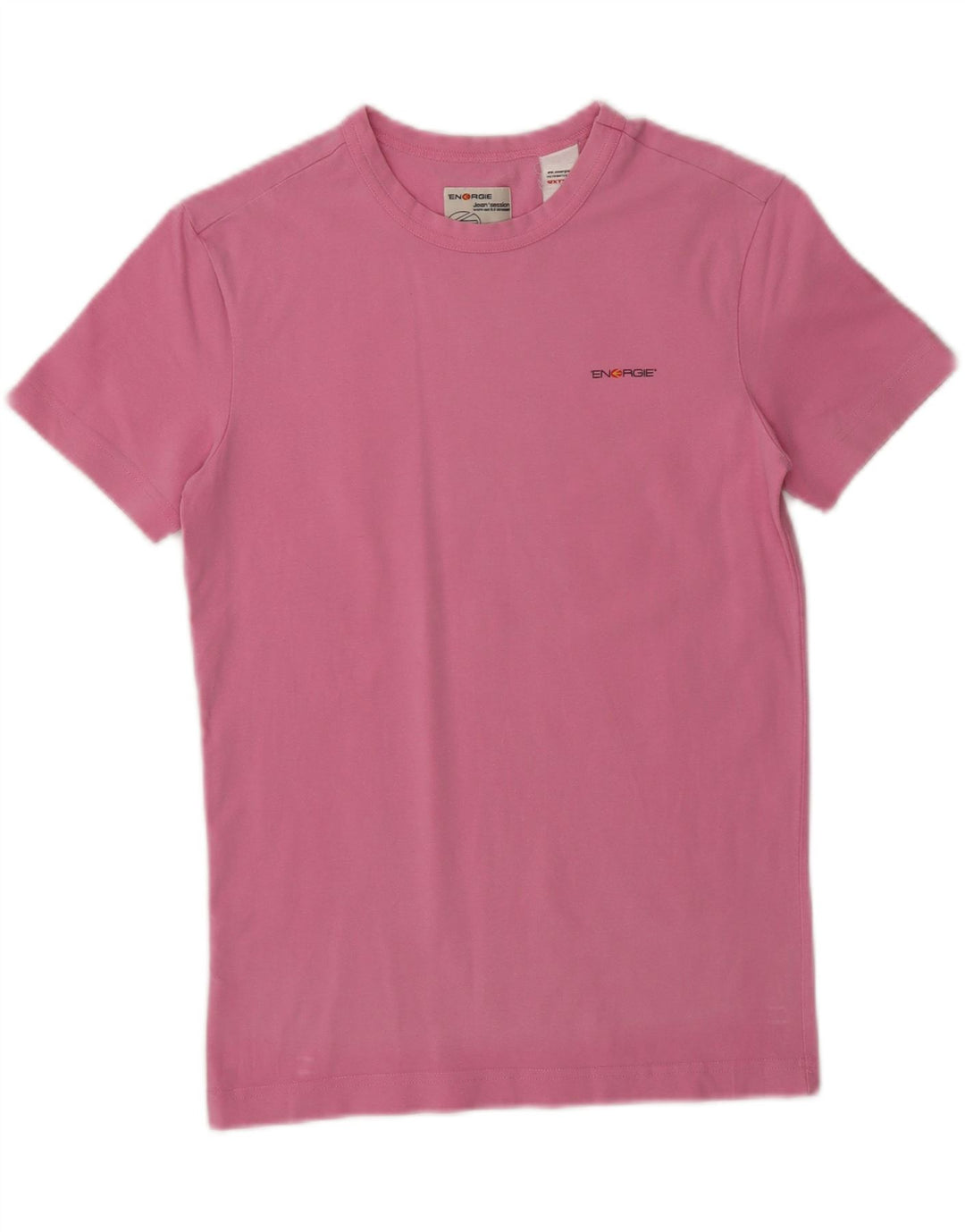 ENERGIE Womens T-Shirt Top UK 10 Small Pink Vintage Energie and Second-Hand Energie from Messina Hembry 