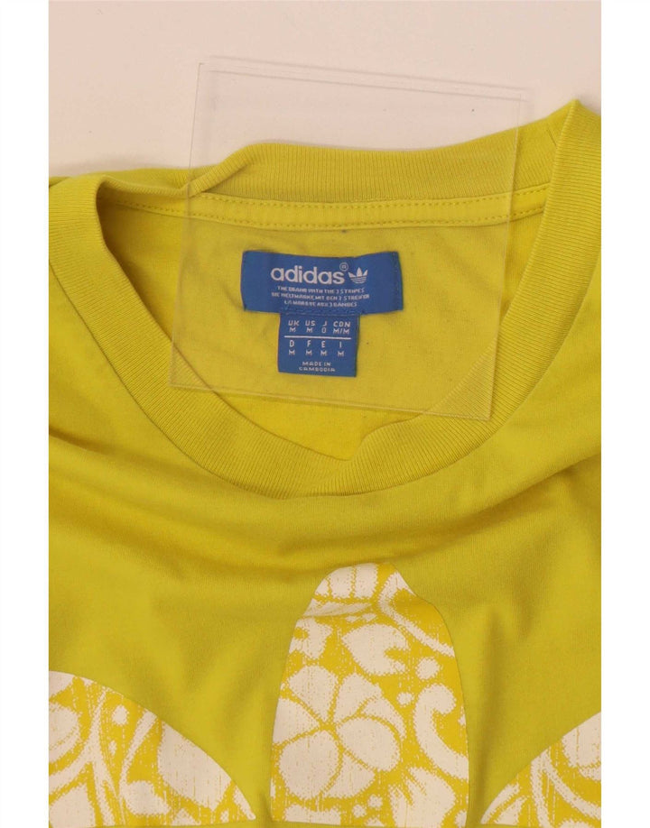 Мужская футболка с рисунком Adidas Top Medium Yellow