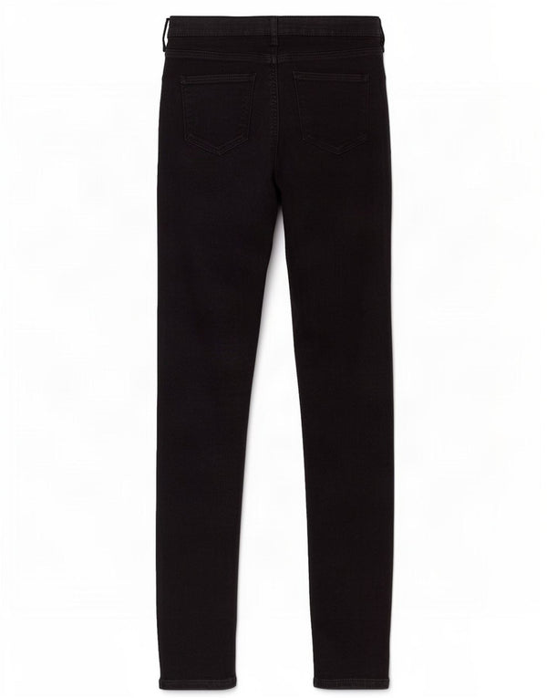Женские повседневные брюки скинни Topshop Leigh W26 L34, черный хлопок