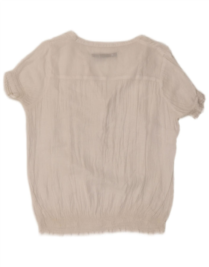 Женская блузка Zara Top UK 16, большая белая