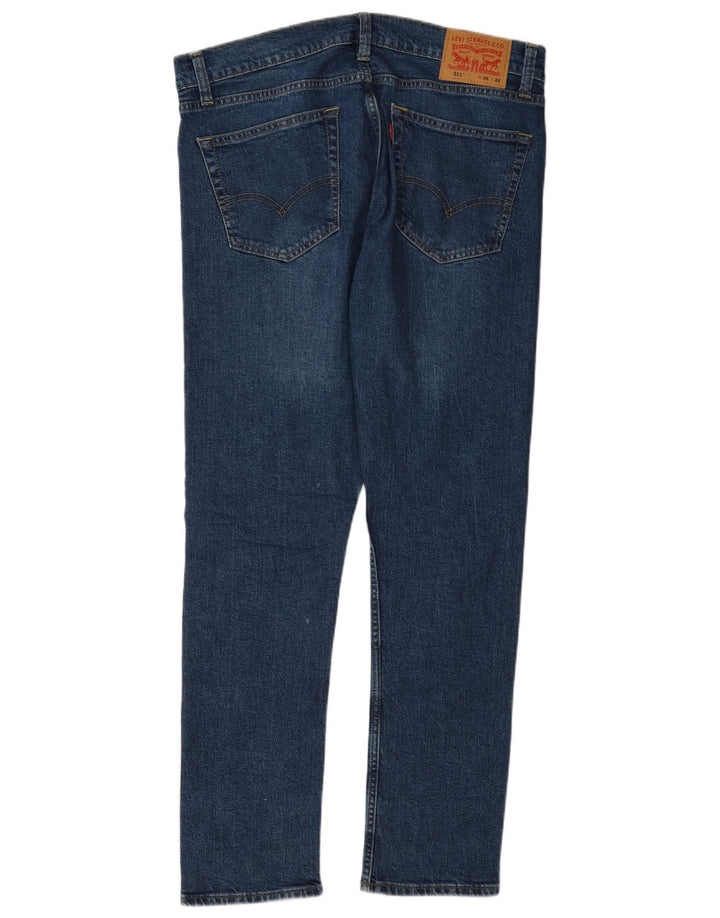 Мужские джинсы Levi's Slim 511 W36 L32 синие, хлопок