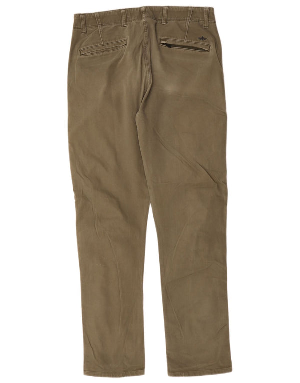 Мужские брюки-чиносы Dockers Alpha Slim W32 L32, хлопок цвета хаки