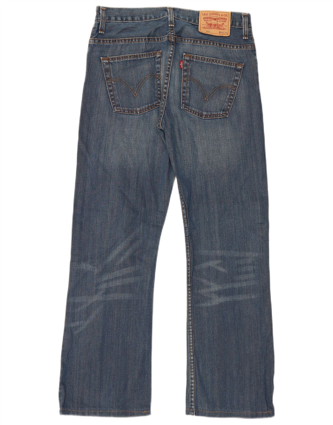 Мужские джинсы Levi's 507 Bootcut W30 L30 синие, хлопок