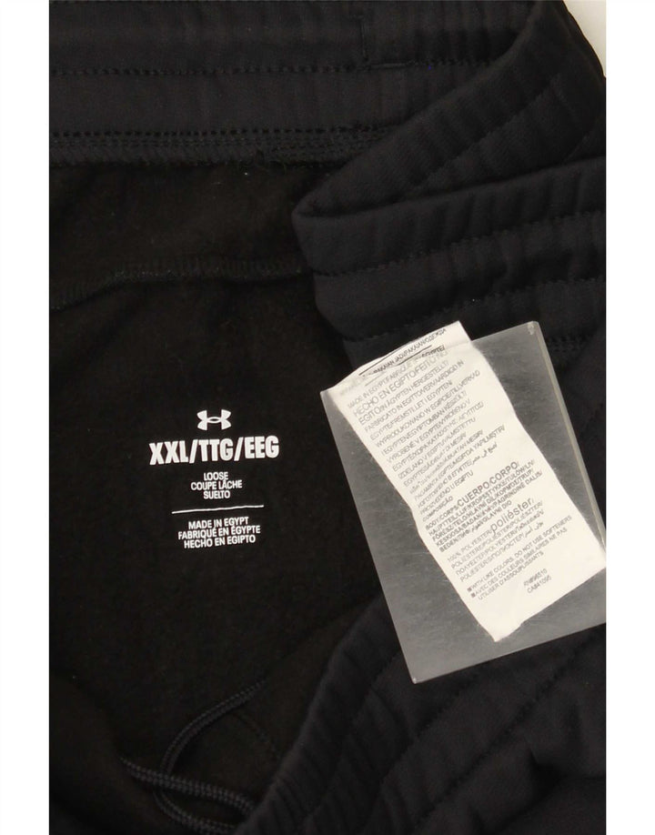 Мужские спортивные брюки свободного кроя Under Armour 2XL, черный полиэстер