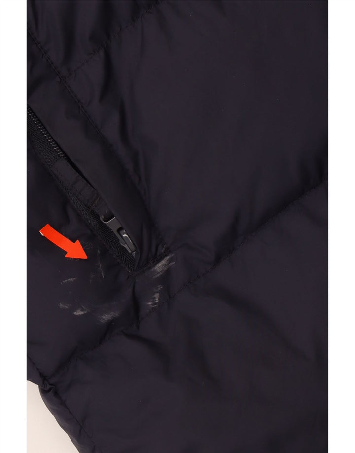 KAPPA Mens Padded Jacket UK 40 Large Navy Blue Polyamide Vintage Kappa and Second-Hand Kappa from Messina Hembry 