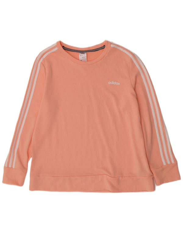 Женский джемпер-толстовка Adidas Regular Fit UK 20/22 XL, розовый полиэстер