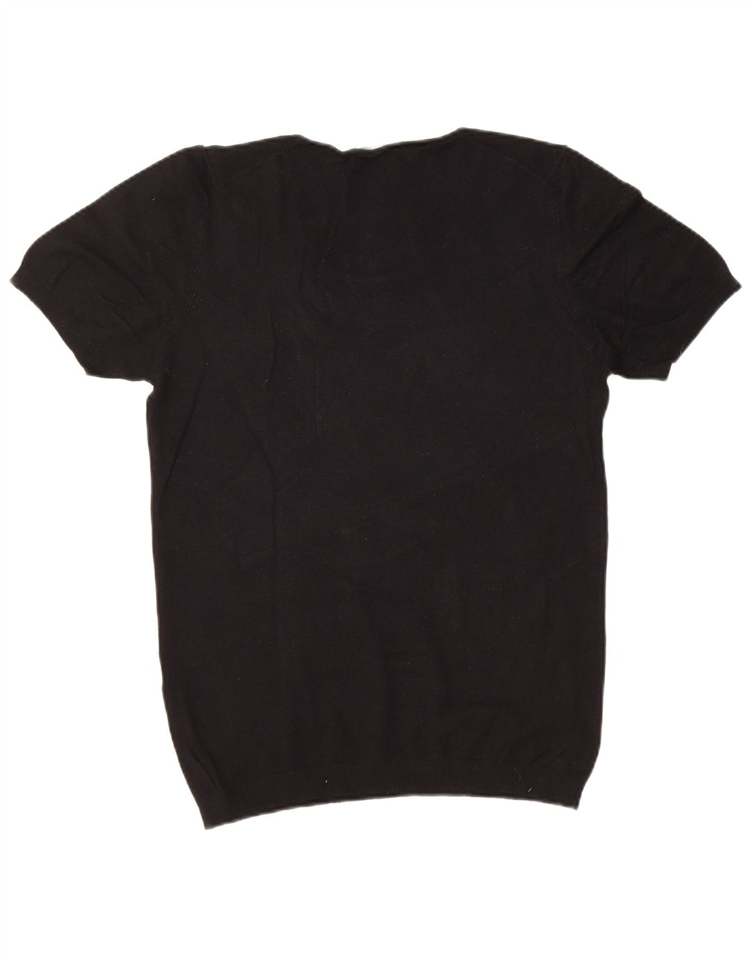 Мужской джемпер с вырезом лодочкой ZARA, средний черный